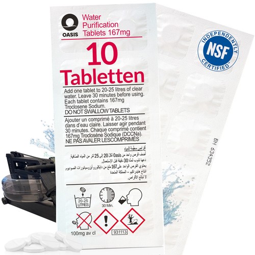 Oasis chlortabletten für - 10,