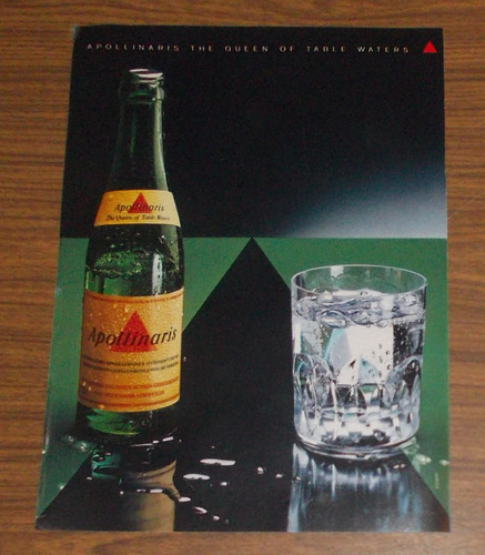 Seltene werbung apollinaris - seltene,
