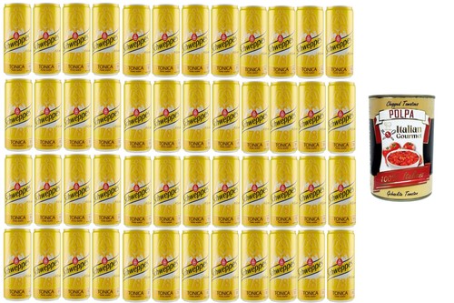 Schweppes tonic water 48x330ml - schweppes,