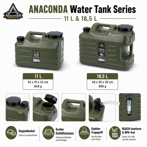Anaconda water tank - water,