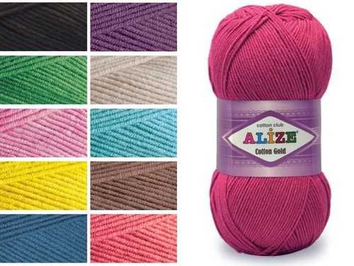 Alize cotton gold wolle neue - cotton,